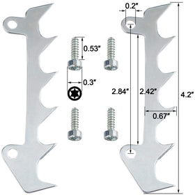 PAGOW bumper spike for STIHL MS180 durable replacement part.
