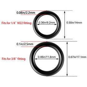 PAGOW 3/8-inch o-ring seal pack for reliable seals with compatible wands.