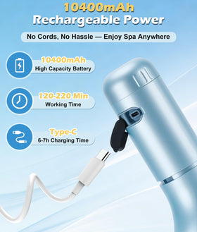 PAHTTO Bath Jet Spa smart temperature sensor helps monitor heat during soak.