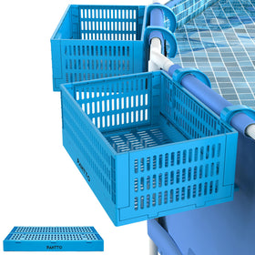 PAHTTO XL poolside storage basket setup for easy organization by the pool