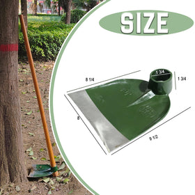 Paiaojia rail steel 1kg head withstands tough garden tasks with stability.