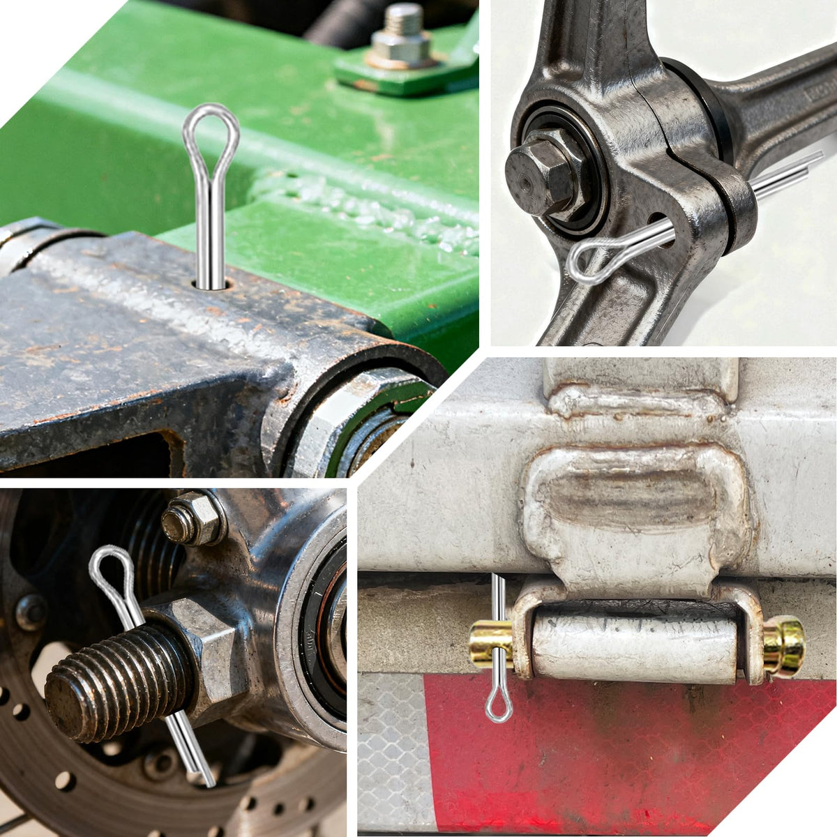 PAIGOIN heavy-duty pins withstand outdoor conditions and repeated use.
