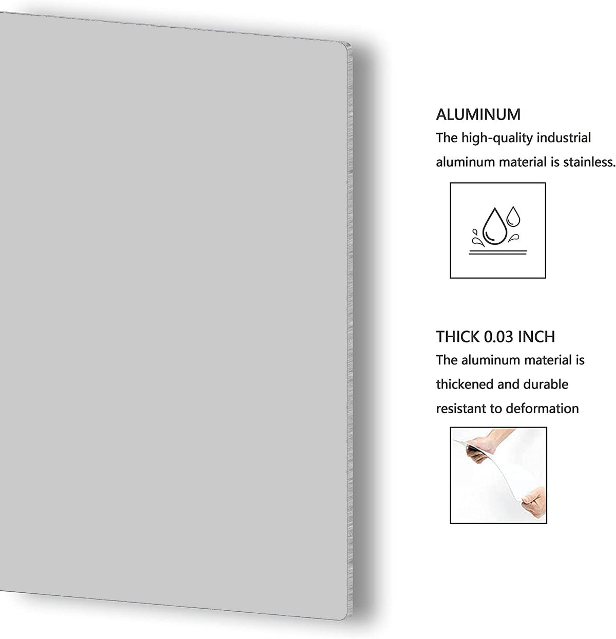 PAION metal sign with mounting holes for easy wall mounting