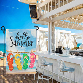 PAIVSUN summer decor flag creates cheerful ambiance for outdoor spaces.