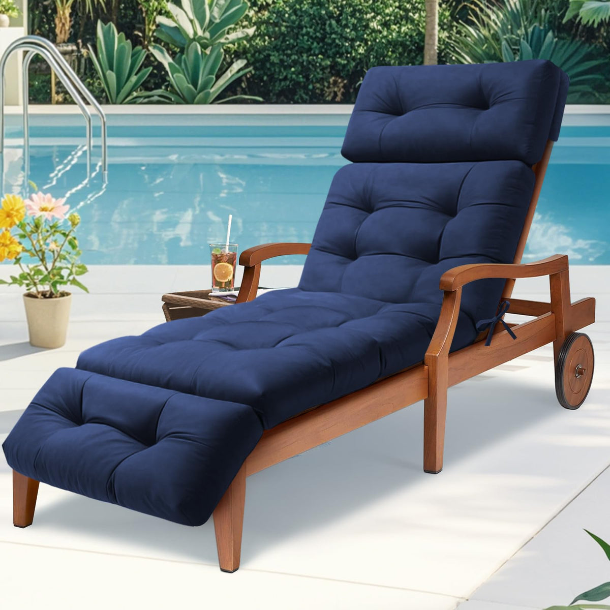 Thick 4.7-inch filling from PALHMLIY offers back and hip support.