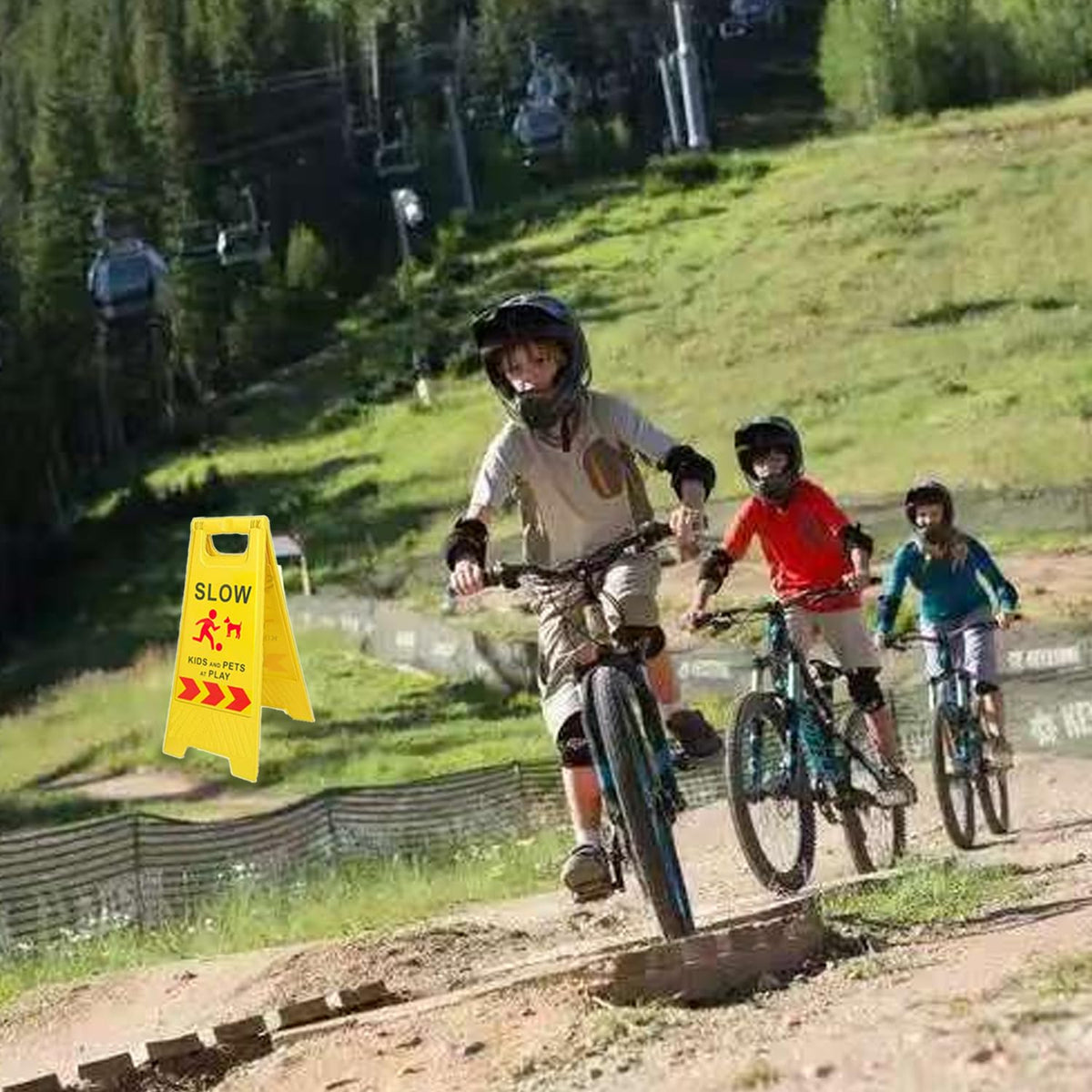 PALMEXX durable weatherproof plastic sign for outdoor use.