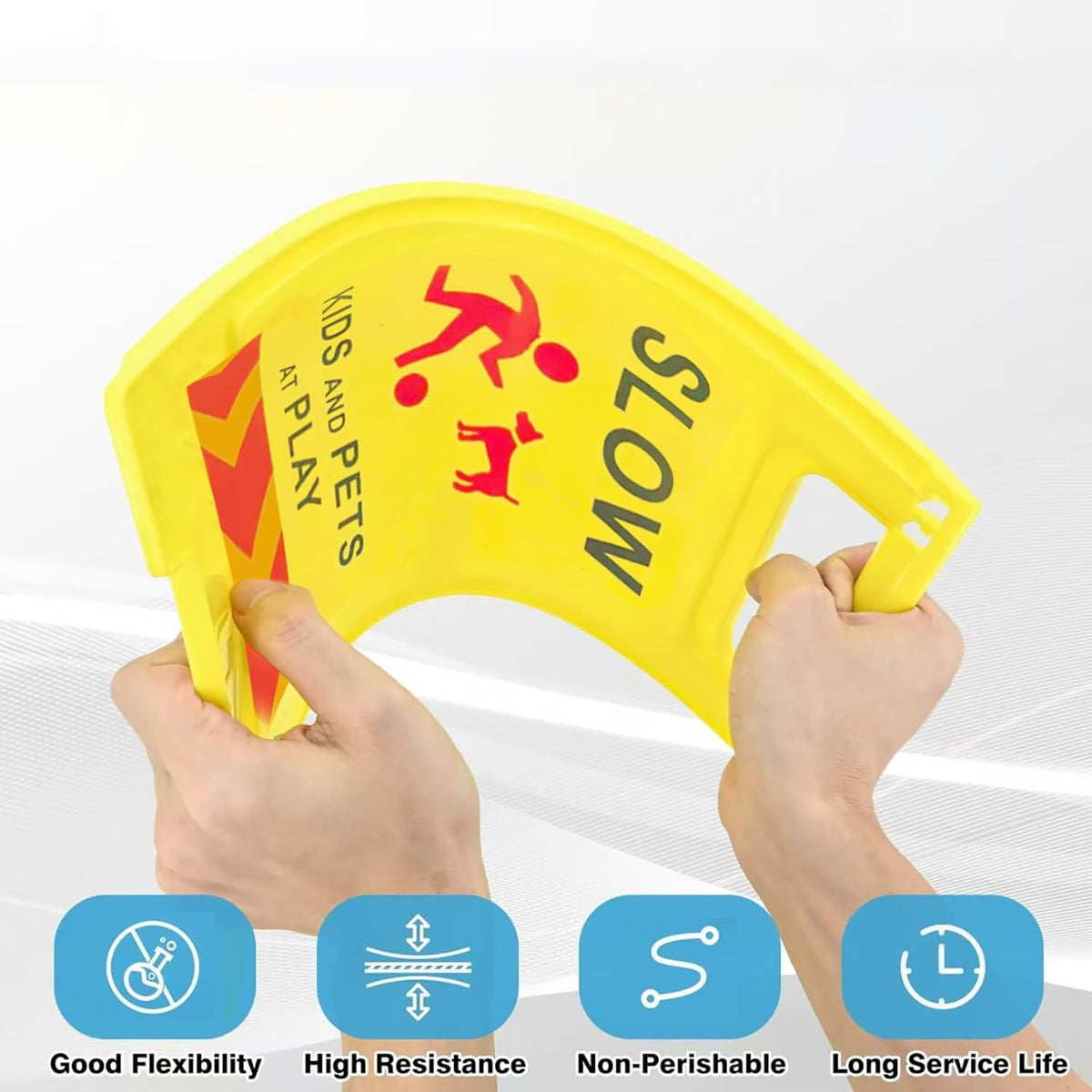 PALMEXX kids and pets at play sign ideal for driveway or yard warnings.