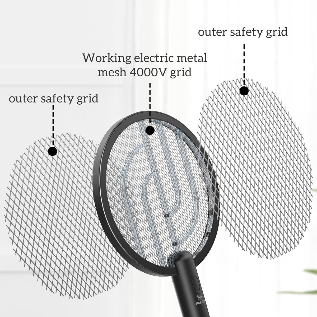 PALONE ergonomic, lightweight design fits comfortably for quick swings and extended use