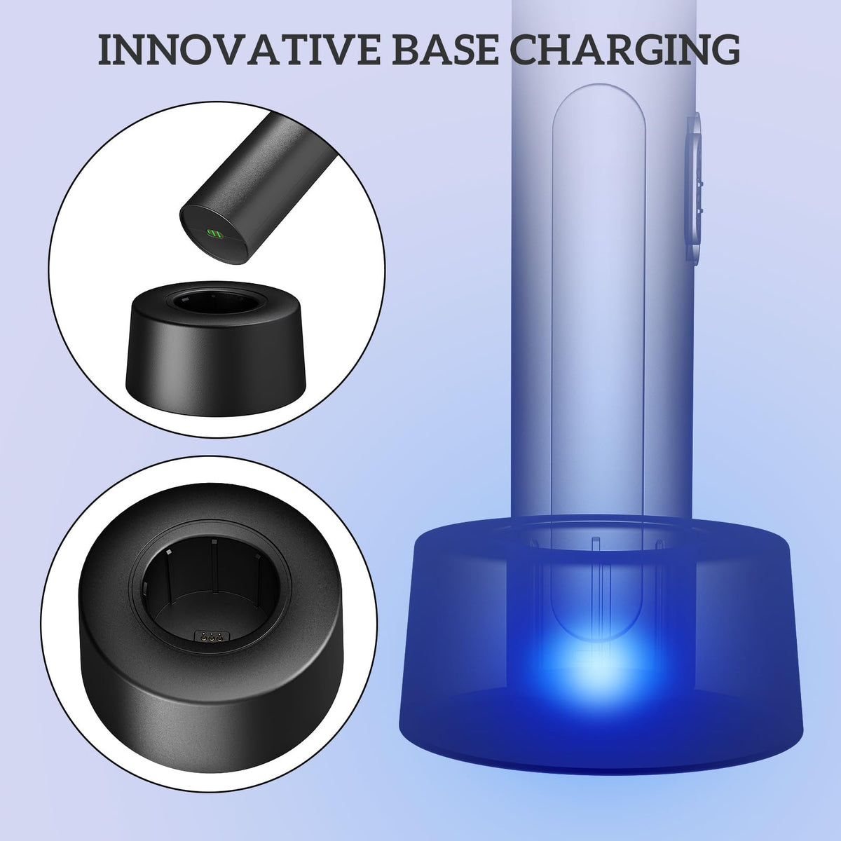 PALONE rechargeable 1200mAh battery powers longer sessions between charges