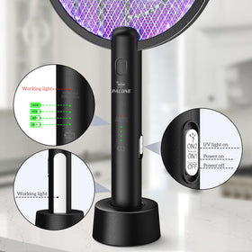 PALONE auto mode with UV lure attracts insects, enabling hands-free pest control