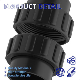 PalpitateC black replacement kit ready to restore pool spa chlorination connections.