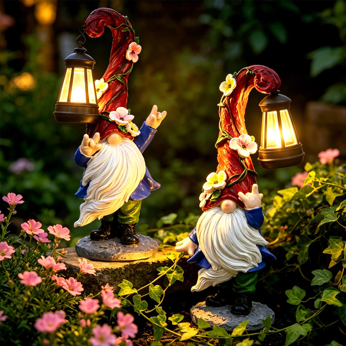 PaLuQiYa weatherproof gnome, ready for year-round outdoor display