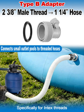 PAMASE stainless clamps securely fasten hoses to adapters to prevent leaks