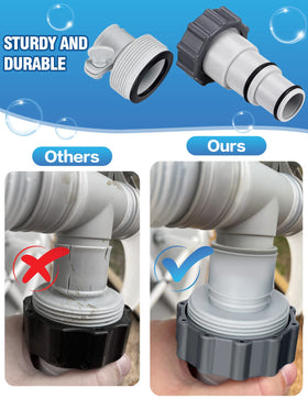 PAMASE compatibility with Intex pumps simplifies upgrading pool filtration