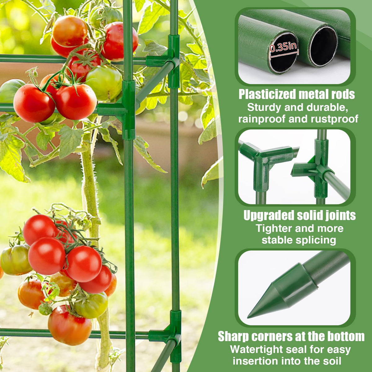 PAMASE easy-assembly instructions for quick garden trellis setup