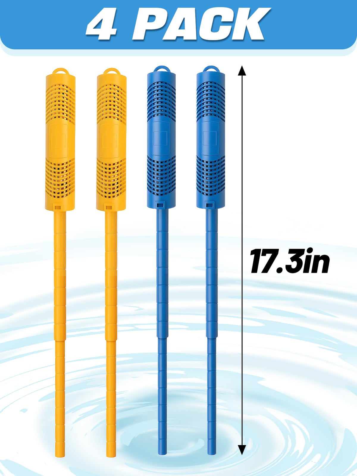PAMASE four pack lasts up to four months for low maintenance.