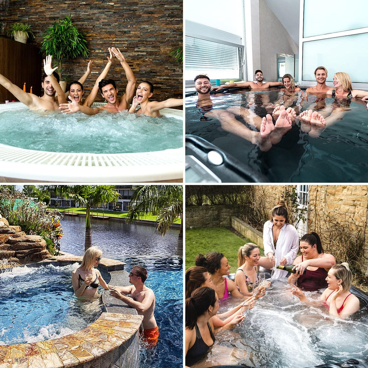 PAMASE sticks improve water balance in spa water.
