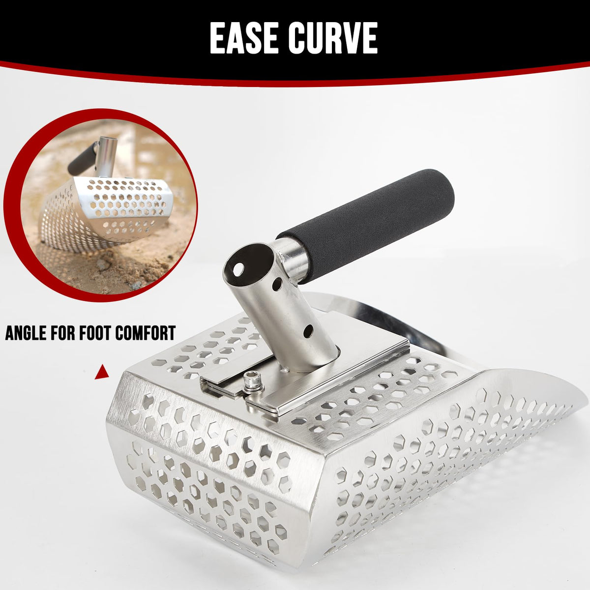 PAMLIAPY angled-back-wall design improves efficiency and reduces wrist strain.