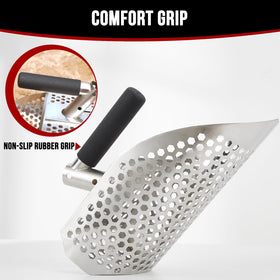 PAMLIAPY detachable handle with non-slip grip enhances comfort during long sessions.