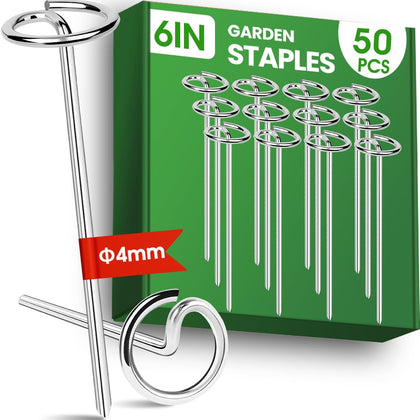 Pamofuper landscape fabric pins with round head design for secure fabric hold.