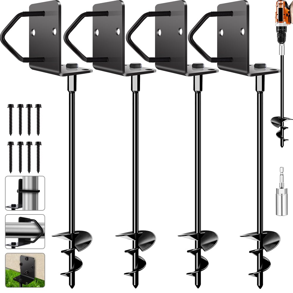Pamofuper 14in anchors come in a compact, organized package.