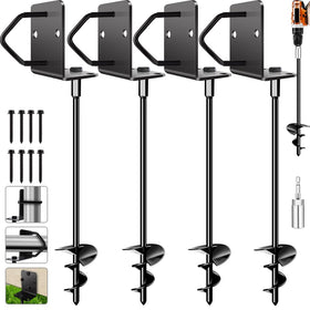 Pamofuper 14in anchors come in a compact, organized package.