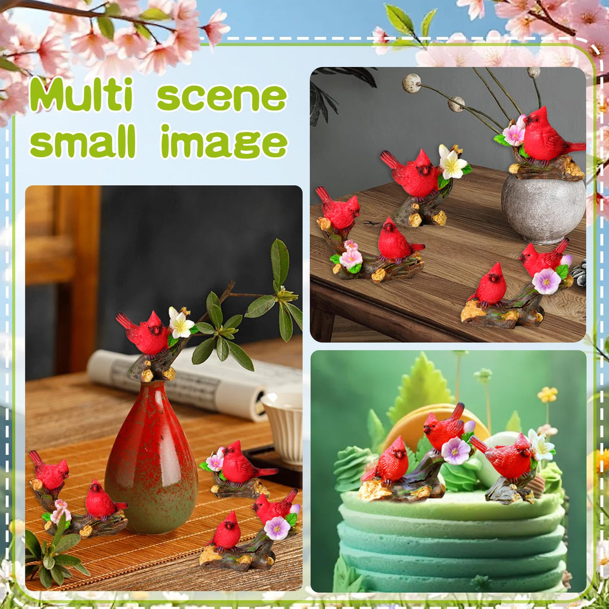 Ideal for fairy gardens, planters, and cake toppers