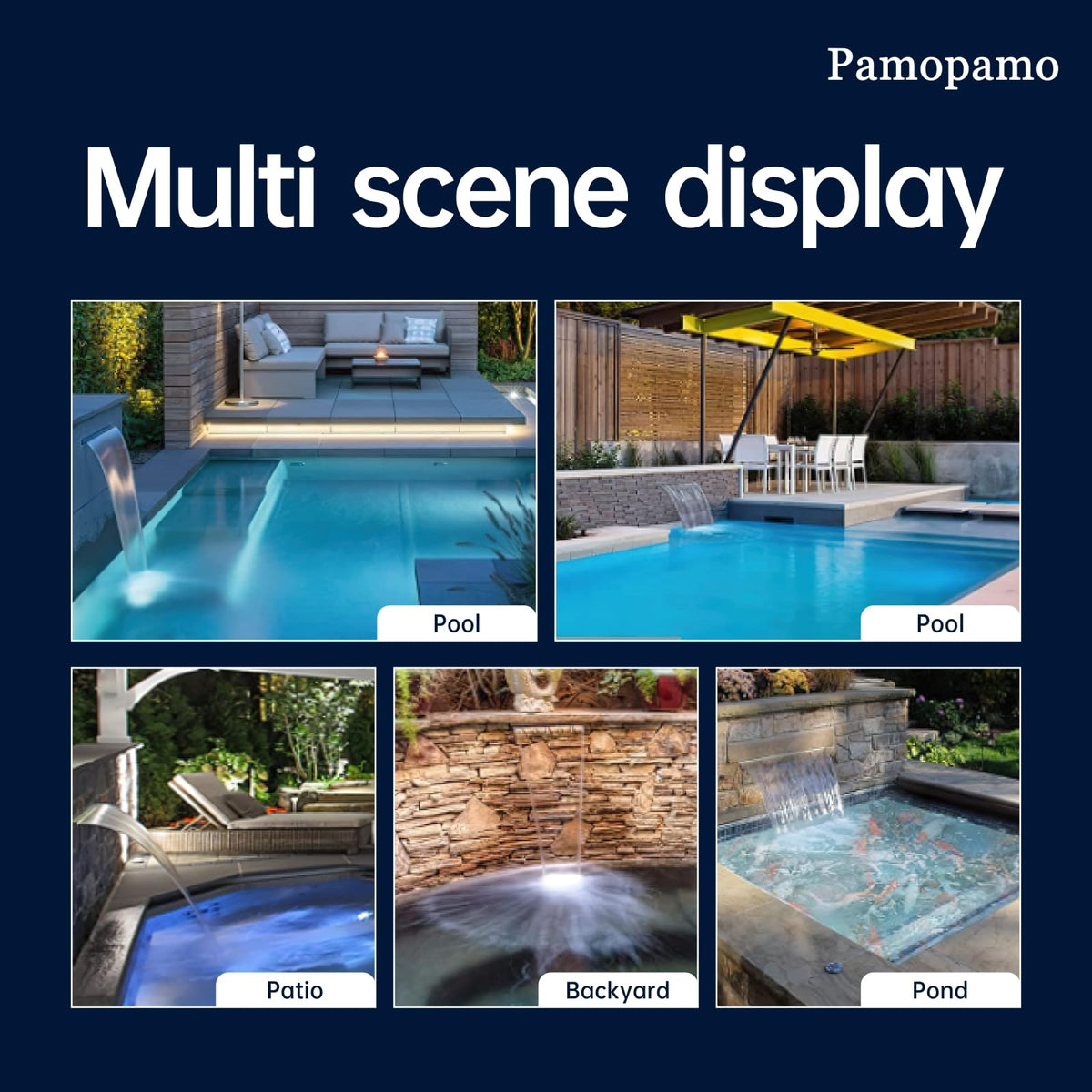 Pamopamo pool edge installation blends with modern outdoor spaces