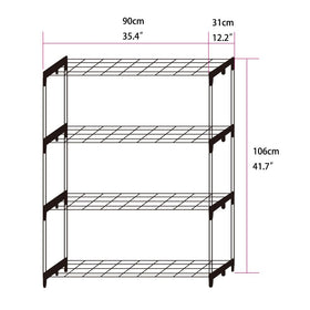 Panana walk-in greenhouse shelves optimize space and reach for everyday gardening tasks.