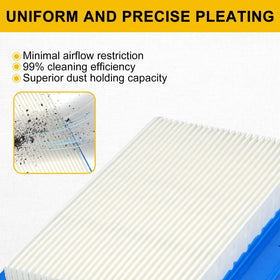 Panari A226000410 air filter for Echo PB760LHN ensures clean intake air