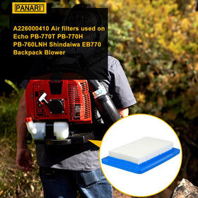 Panari A226000410 air filter for Echo PB770H enhances airflow and engine protection