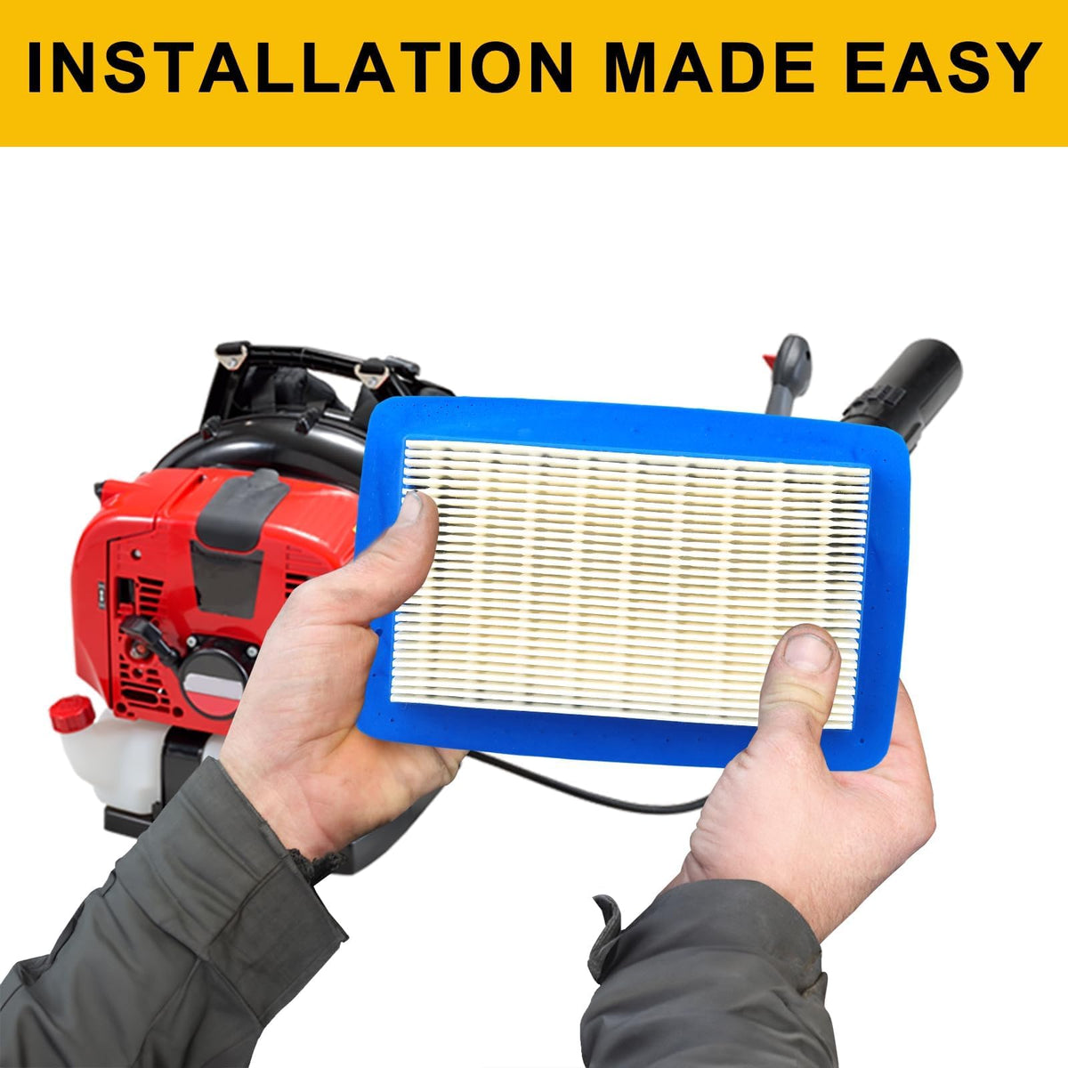 Panari A226000410 pleated design air filter improves dust capture