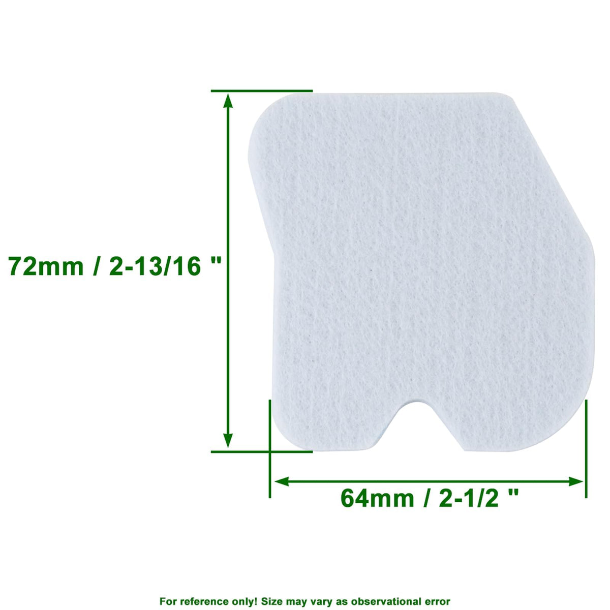 Panari six-pack air filter set ready for easy replacement and consistent performance.