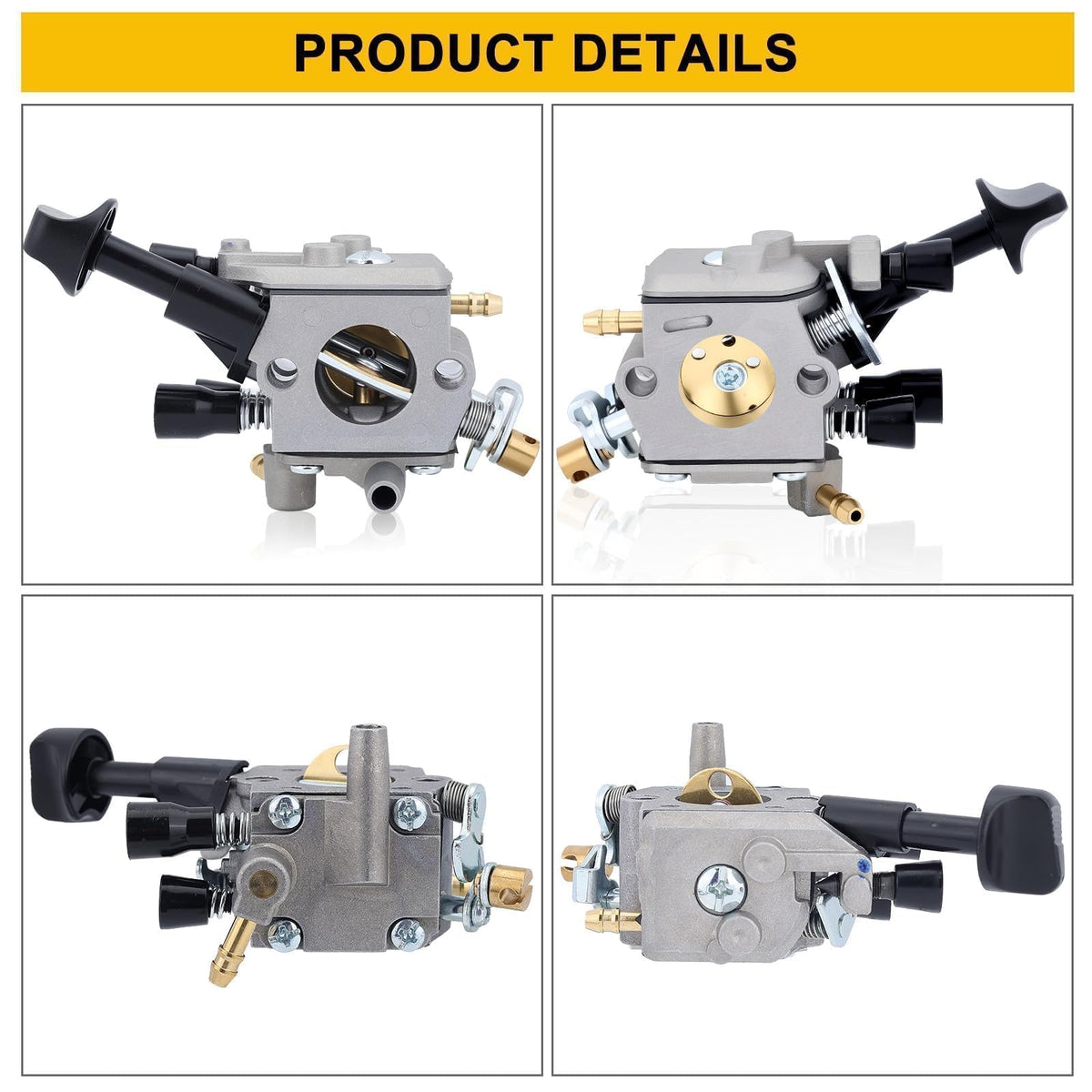 Panari BR430 carburetor gasket set in-pack aids tight seals and reliable performance.