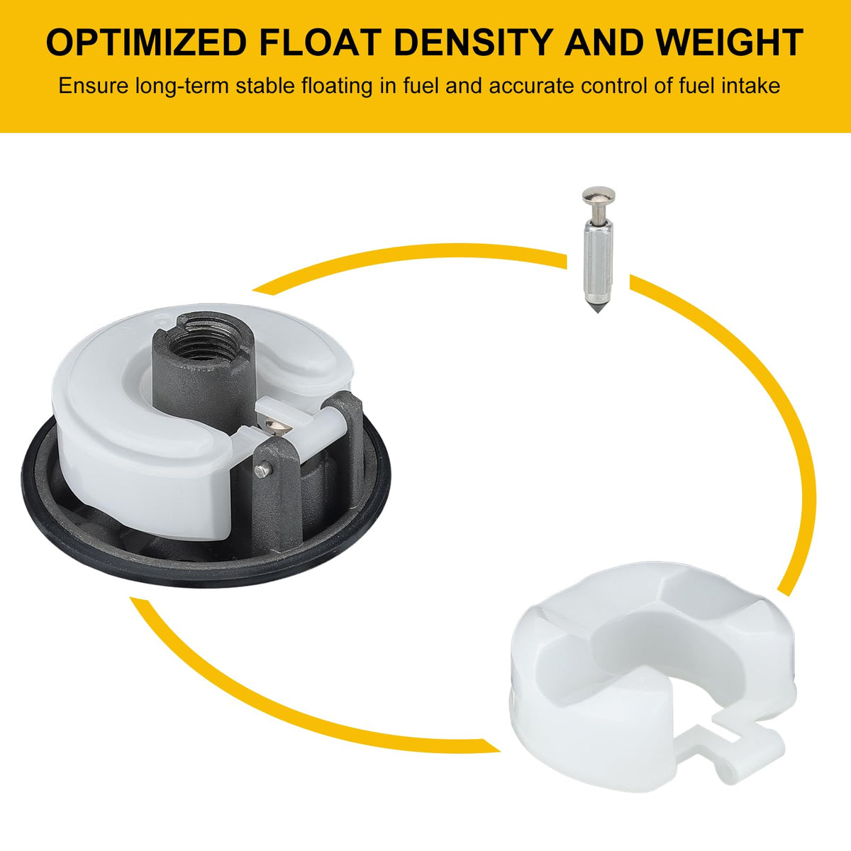 Panari brass diaphragms and anodized body in carburetor