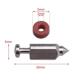 Panari carburetor float valve twelve-piece set for steady fuel flow.