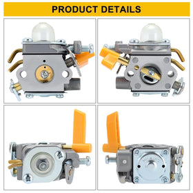 Panari CS26 carburetor packaging with tools and gaskets included for repair work.