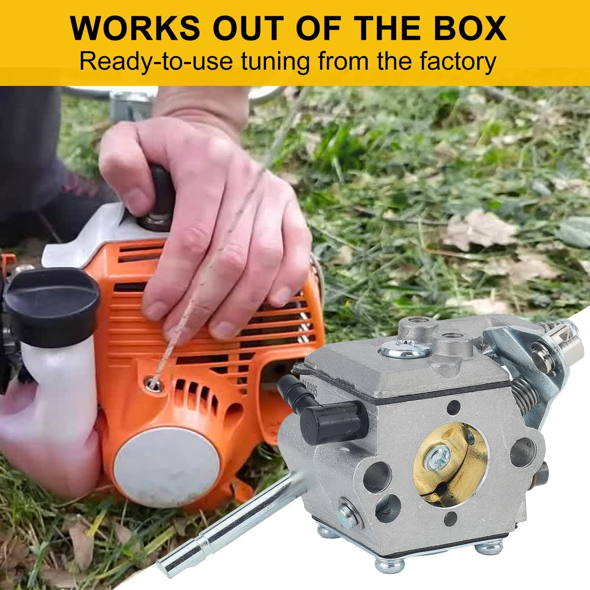 Panari FS86 carburetor compatible design supports efficient trimming