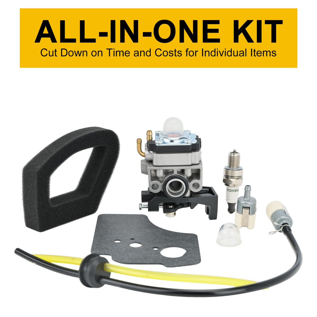 Panari GX35 carburetor mounted on a trimmer for practical use