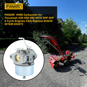 Panari HH60 carburetor installation on Tecumseh engine