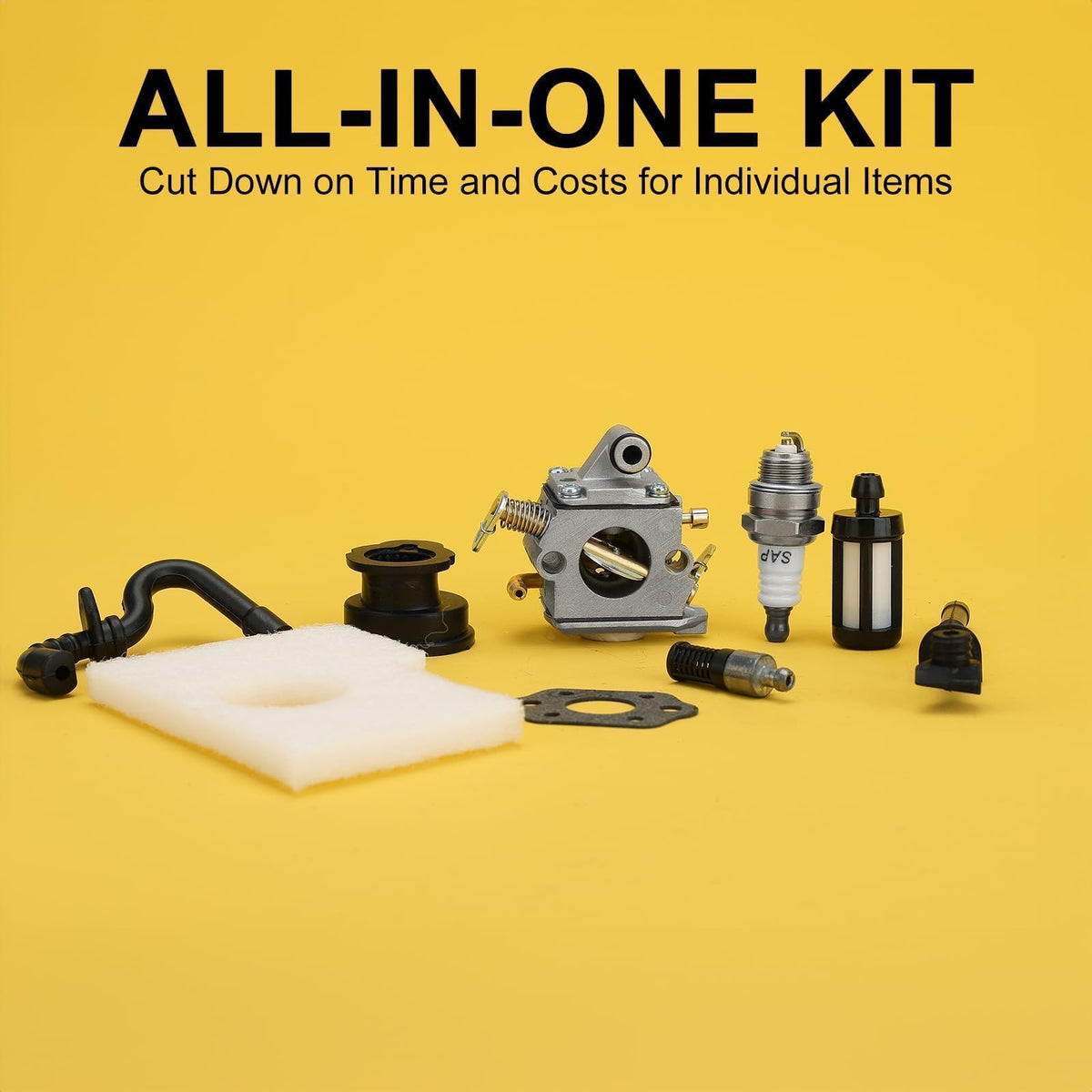 Panari MS170 carburetor in-box kit ready-to-install with essentials