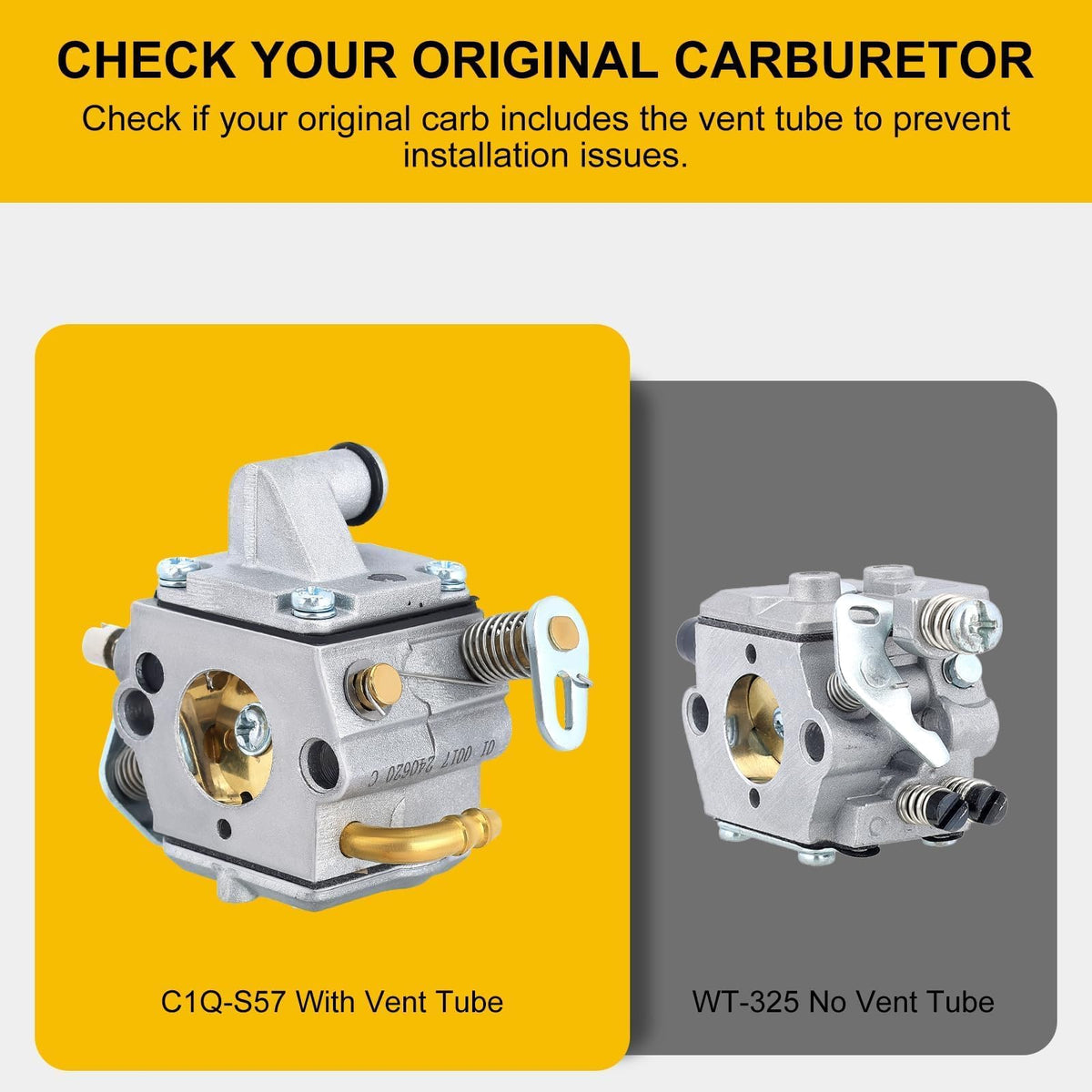 Panari MS170 carburetor ready out-of-the-box for quick use