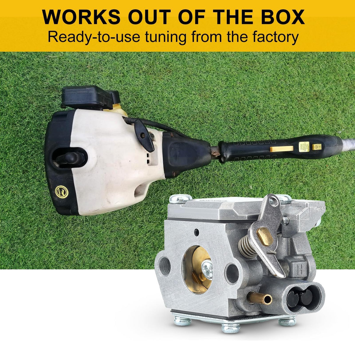 Panari primer bulb included for easier starting and priming.