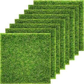 Pangda artificial grass 6x6 diorama tile for miniature landscapes and dollhouse scenes.