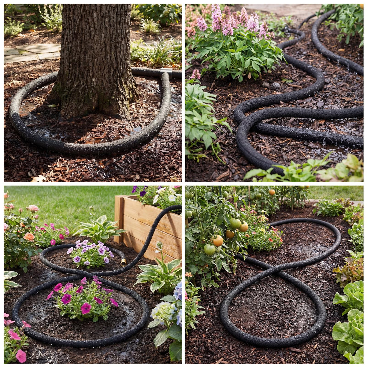 Pangda demonstration of simple, controlled watering with two hoses