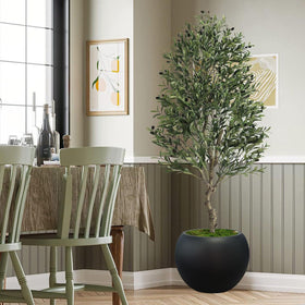 Panlaolao handmade round planter suited for modern spaces