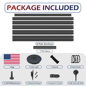 Panopole 136 LED light powered by 66 solar panels for long dusk-to-dawn use.