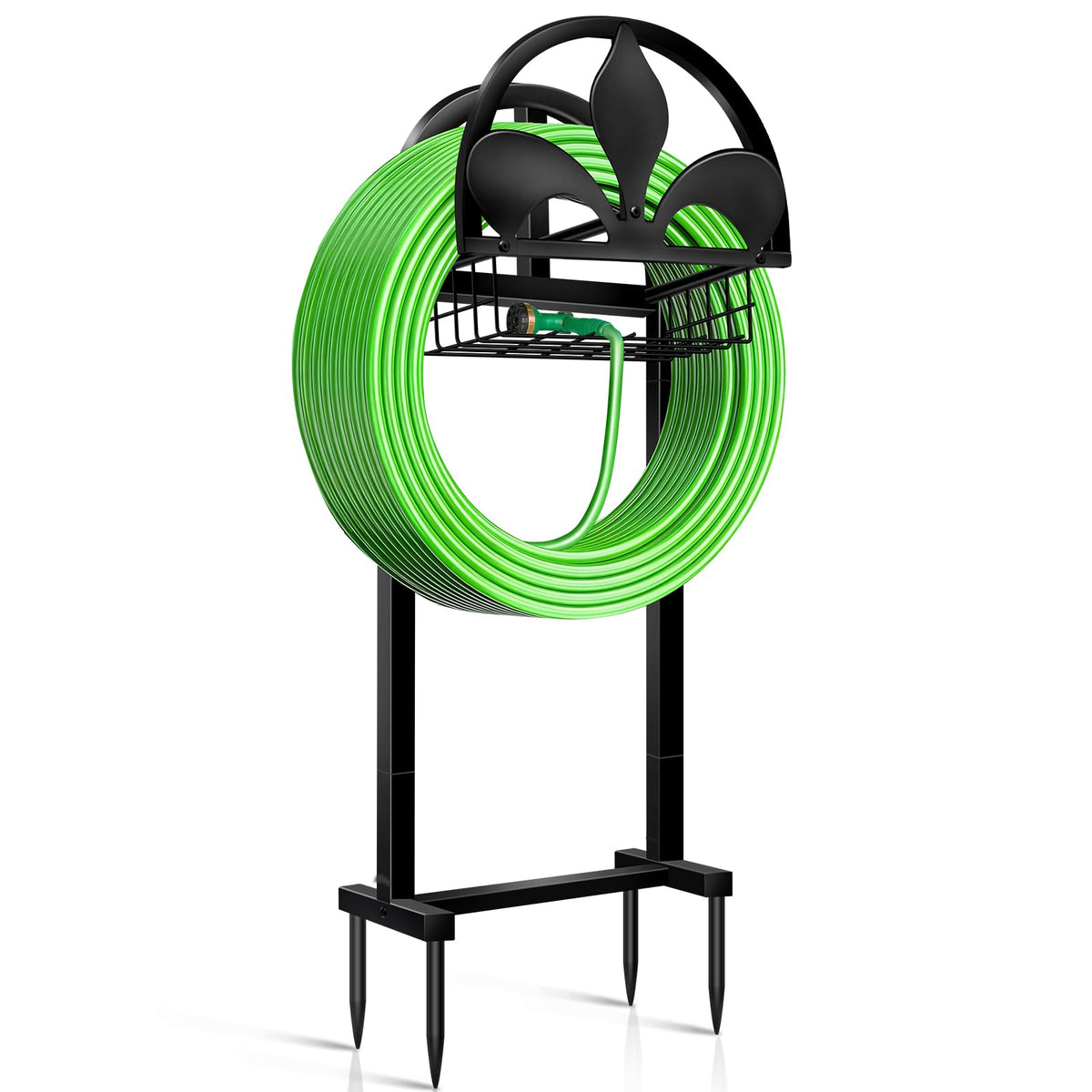 Pantutru garden hose stand with arc design for organized storage and easy reach.