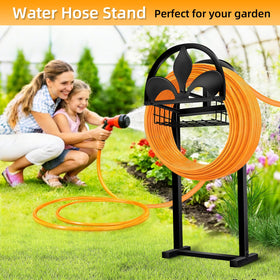 Pantutru wide-base square base enhances stability when the hose is full.