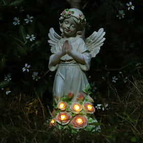 Panven outdoor angel statue makes a thoughtful gift for garden lovers.